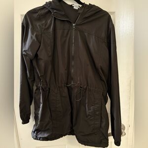 Old Navy Active Black Mesh-Lined Jacket